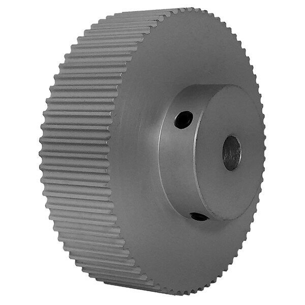 B&B Manufacturing 72-3P15-6A4, Timing Pulley, Aluminum, Clear Anodized, 72-3P15-6A4 - main